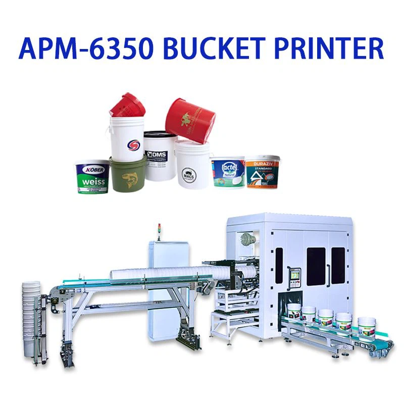 High Speed 6 Colours Bucket Offset Printer